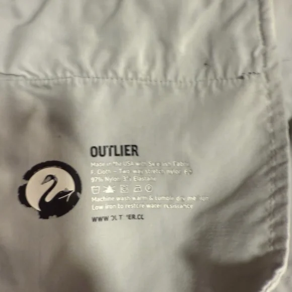 Outlier two way stretch nylon straight fit pants - Picture 4 of 5